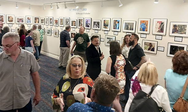 Community artists gallery: Gallery reception for Tom Hazeltine