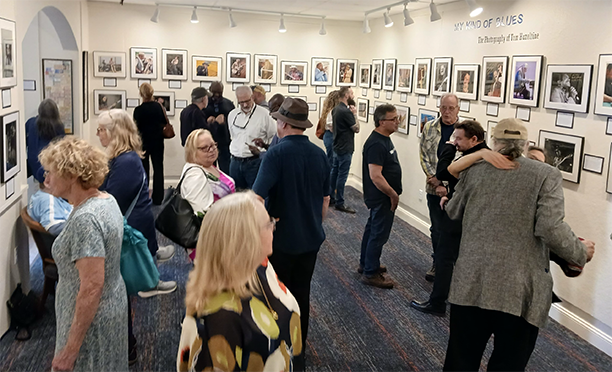 Community artists gallery: Gallery reception for Tom Hazeltine