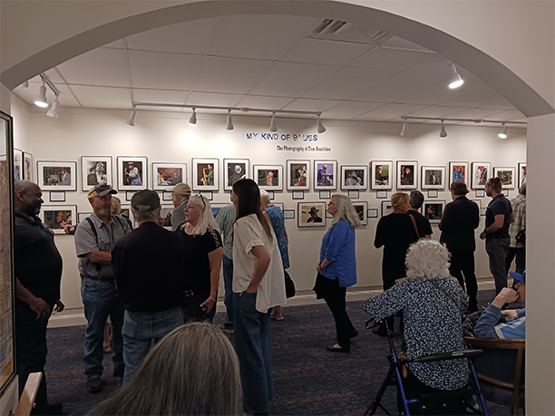 Community artists gallery: Gallery reception for Tom Hazeltine