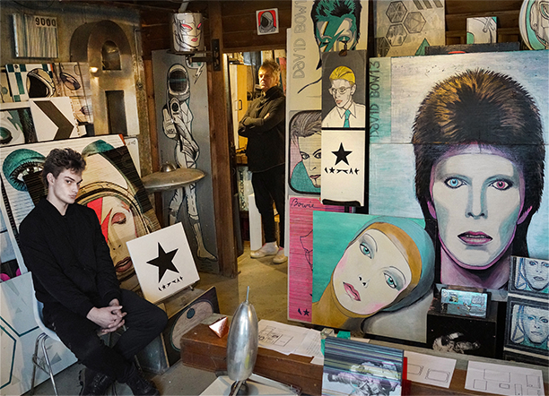 Community artists gallery: Saturday, January 3, thru Saturday, February 21: The Stars Are Out Tonight