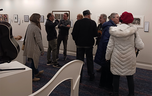 Community artists gallery: Community Silent Art Auction at Harold Steves Gallery at WCUW