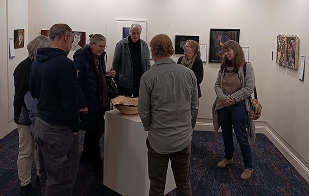 Community artists gallery: Community Silent Art Auction at Harold Steves Gallery at WCUW