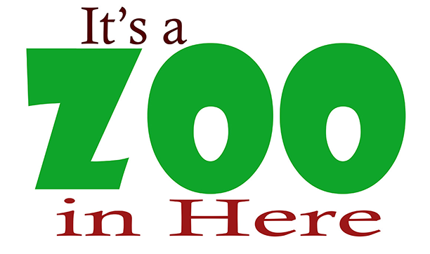 Community artists gallery: Saturday, March 14, thru Thursday, April 16: It’s a Zoo In Here