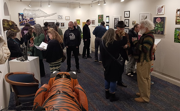 Community artists gallery: Harold Stevens Gallery at WCUW exhibit