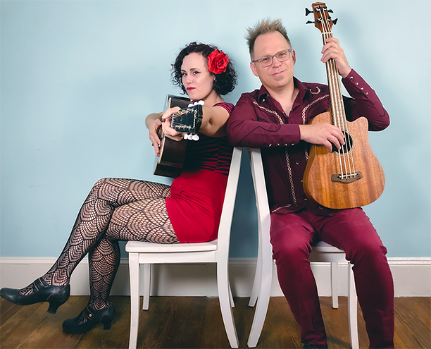 Saturday, May 1: Erin Harpe & Countryman Jim Front Porch Roots & Blues at the FrontRoom